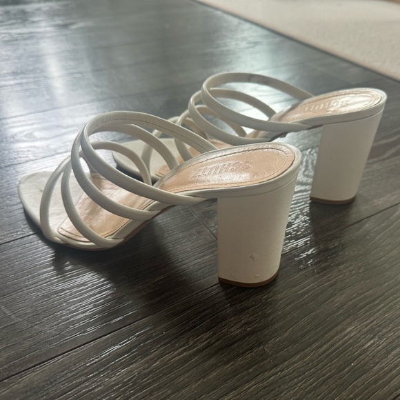 SCHUTZ Felisa Leather Sandal Size: 9.5 - Picture 3 of 4